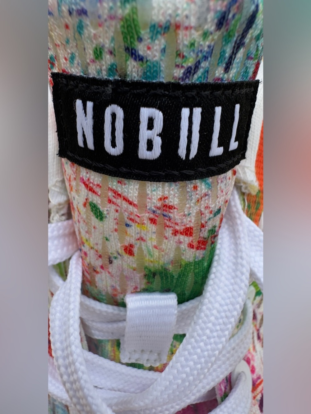 Nobull Project Pride Paint Splatter Running Shoes W Size 11 / Size 9.5 in VGC - Picture 7 of 15